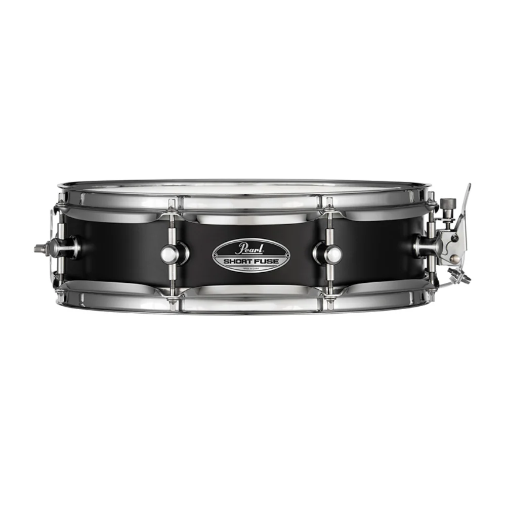 Pearl Snare Short Fuse 13 x 3.5 Black Steel - Image 6
