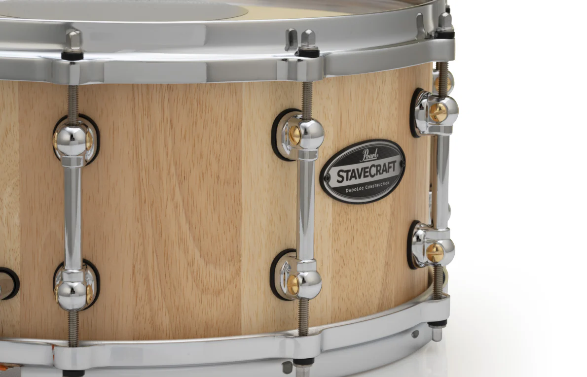 Pearl Stavecraft 14 x 6.5 Snare Drum - Thai Oak - Image 3