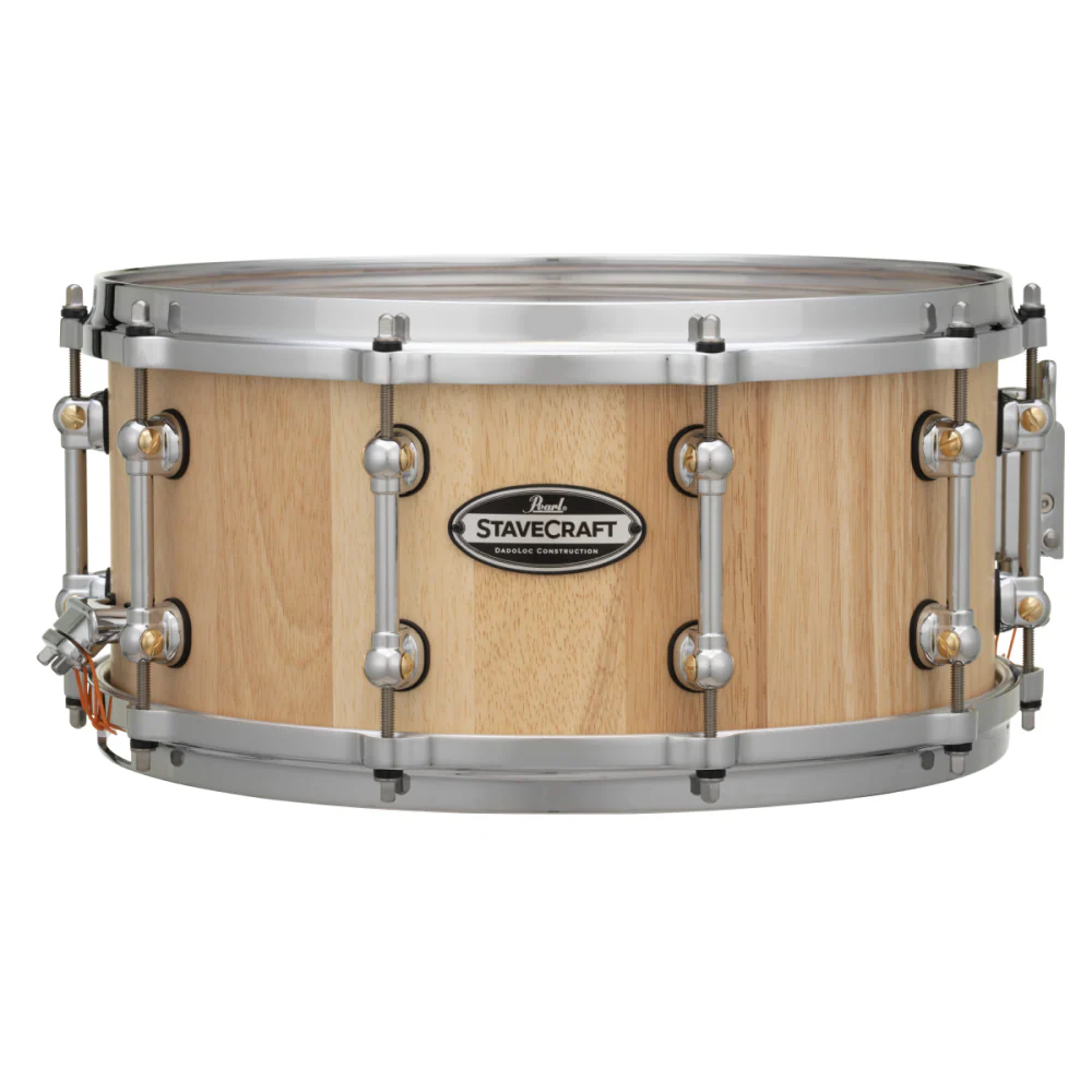 Pearl Stavecraft 14 x 6.5 Snare Drum - Thai Oak - Image 4