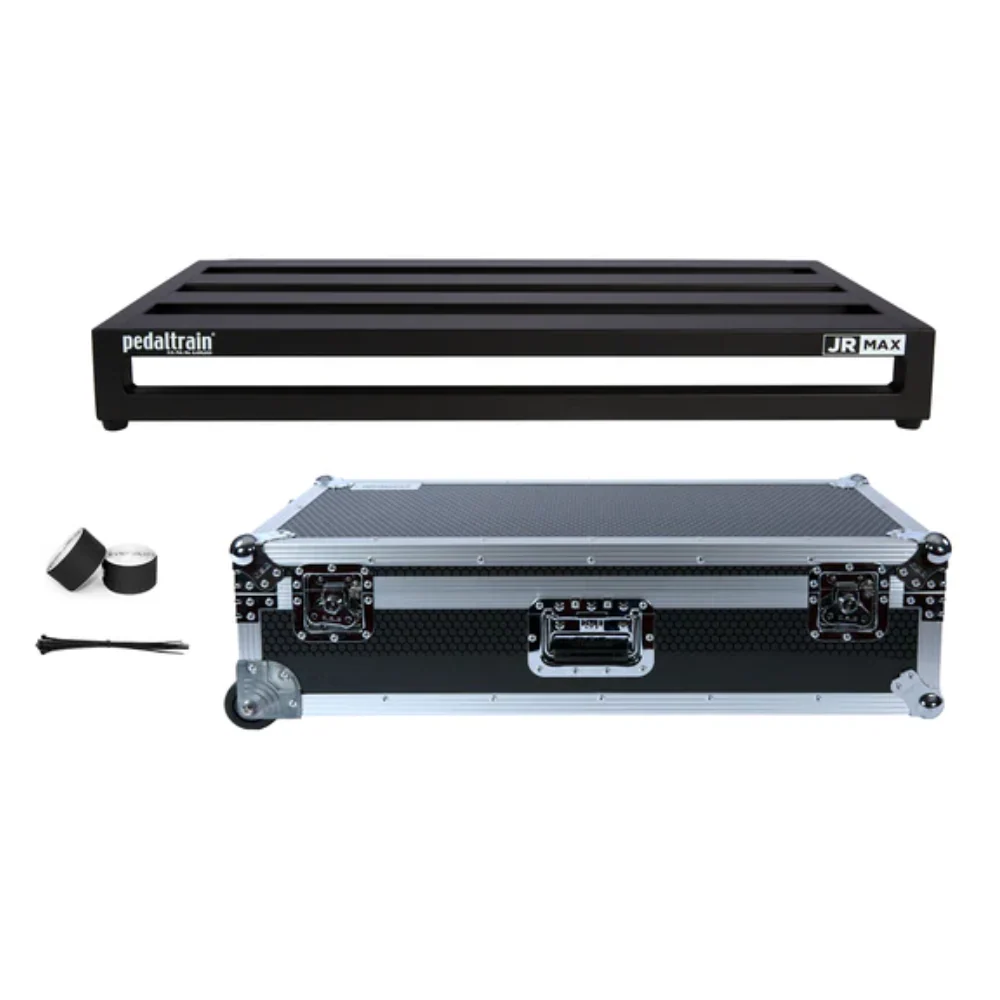Pedaltrain Junior MAX with Wheeled Tour Case in Black Honeycomb - Image 8