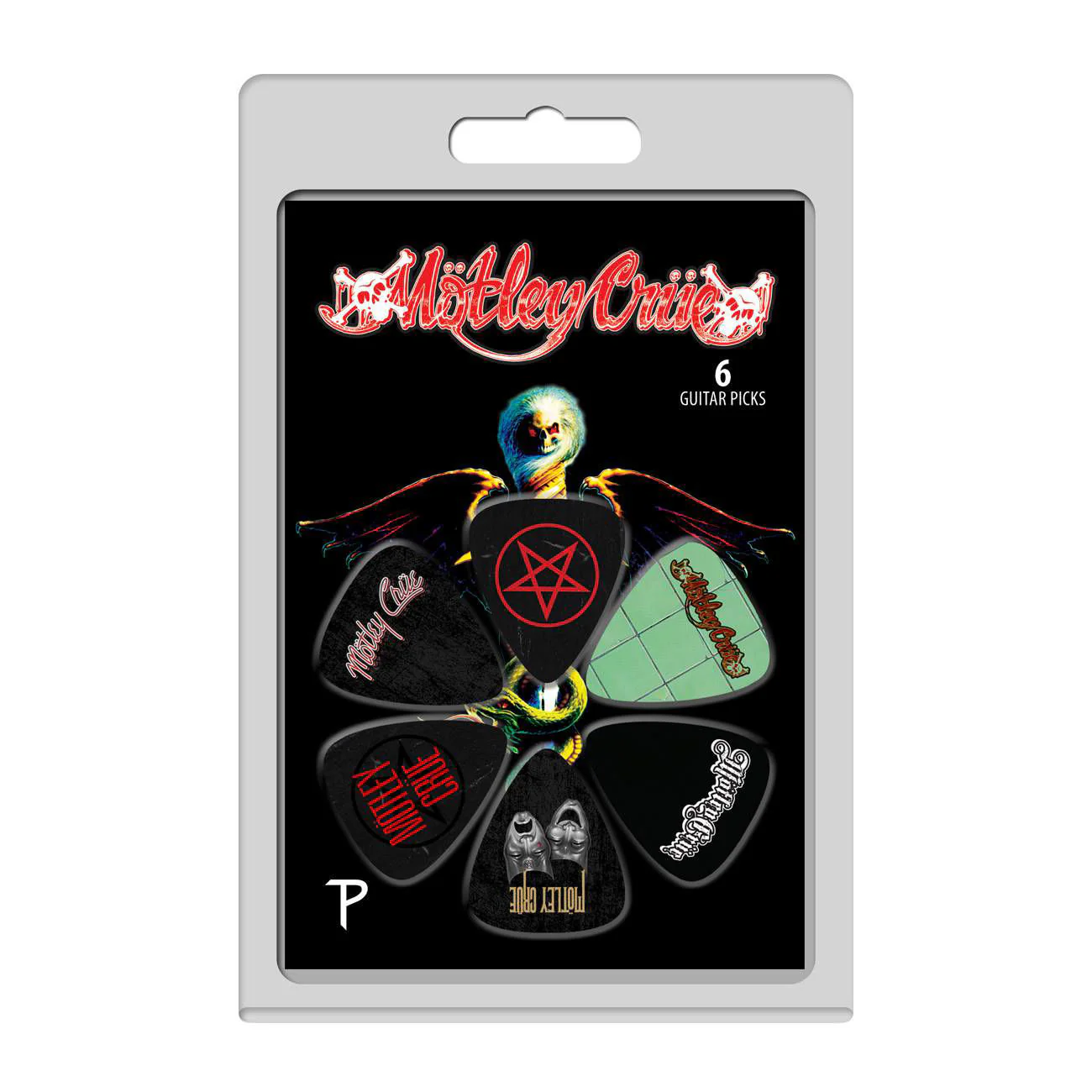 Perris LPMC2 6-Pack M√∂tley Cr√ºe Variety Licensed Guitar Picks Pack - Image 2