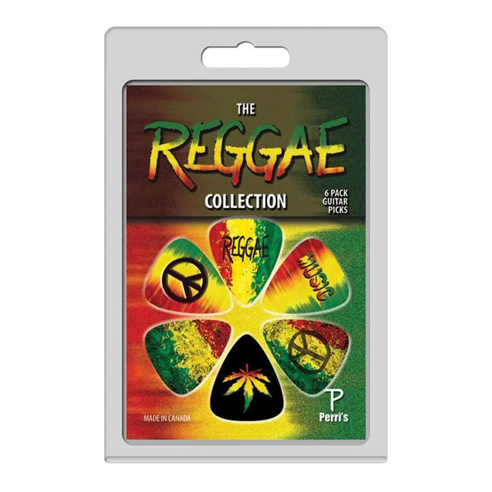 Perris LPPP03 The Reggae Collection Licensed Guitar Pick Packs (6-Pack) - Image 2