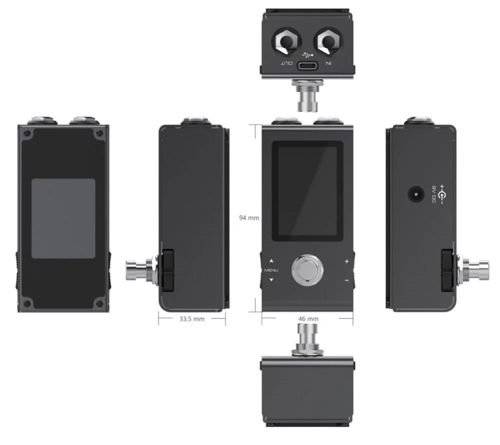 Peterson StroboStomp Mini Guitar Tuner Pedal - Image 5
