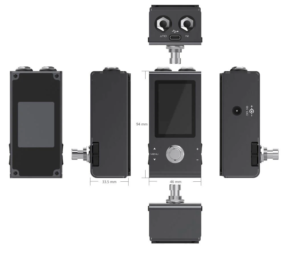 Peterson StroboStomp Mini Guitar Tuner Pedal - Image 9
