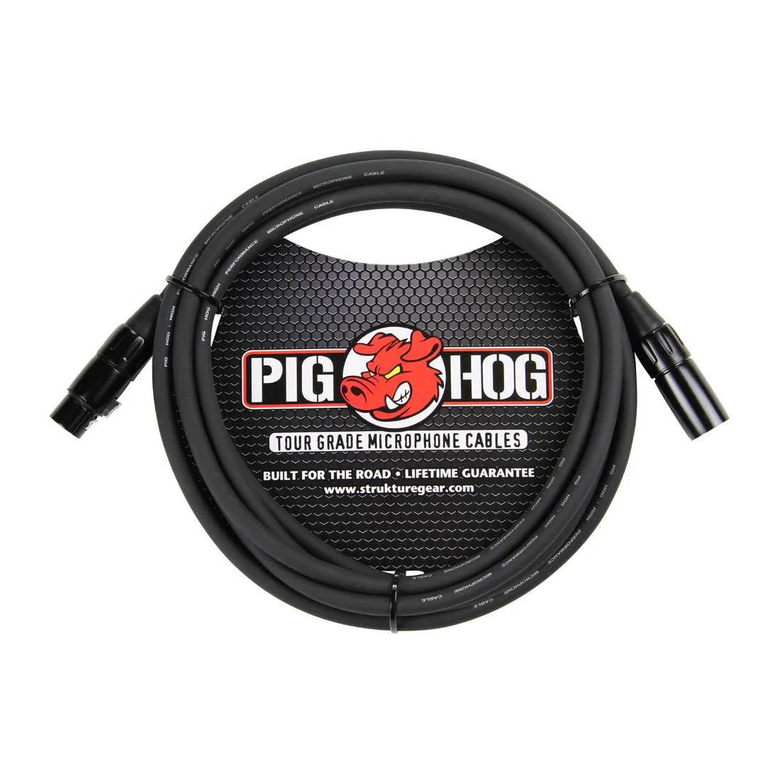 Pig Hog 8mm XLR Microphone Cable - 10ft - Image 2