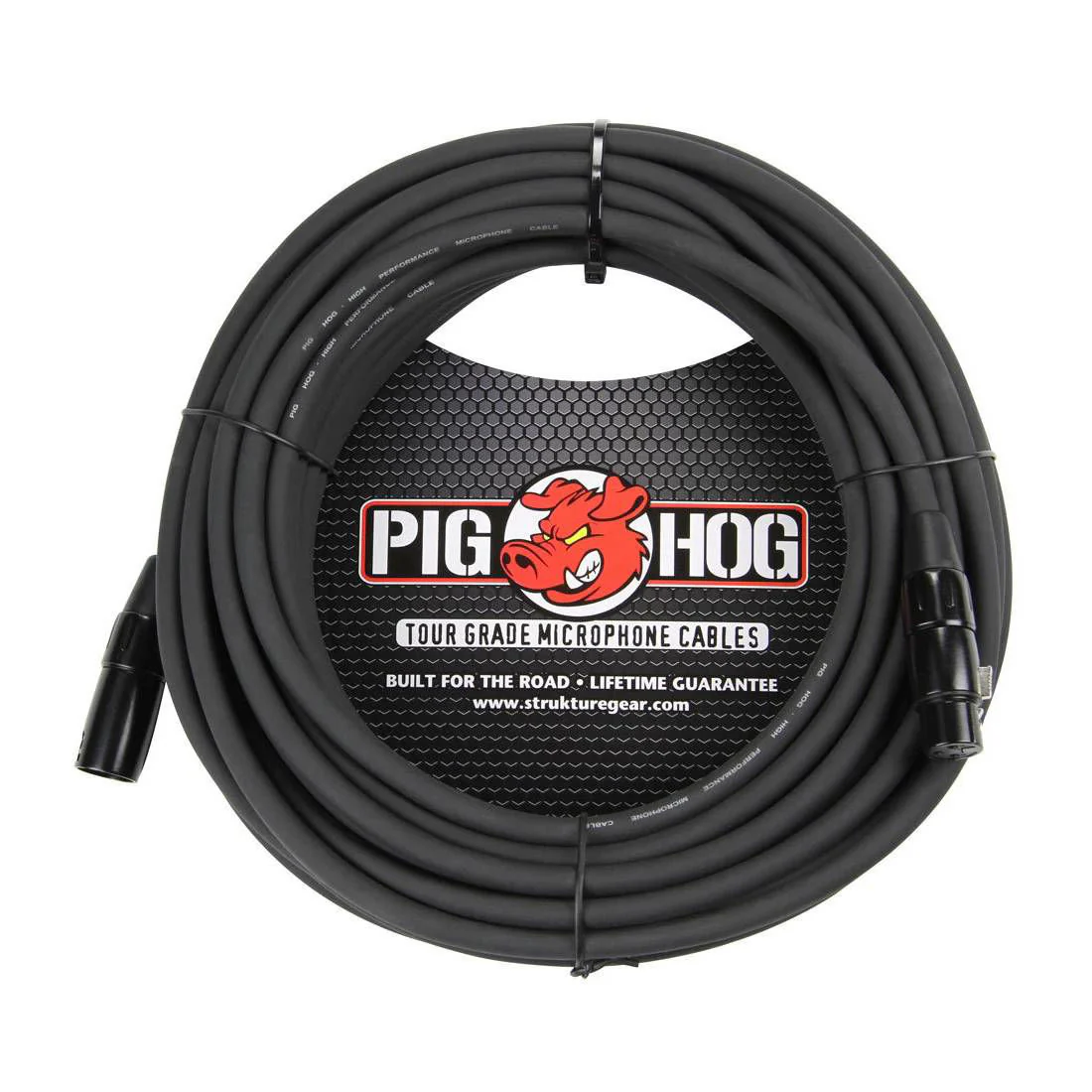 Pig Hog 8mm XLR Microphone Cable - 50ft - Image 2