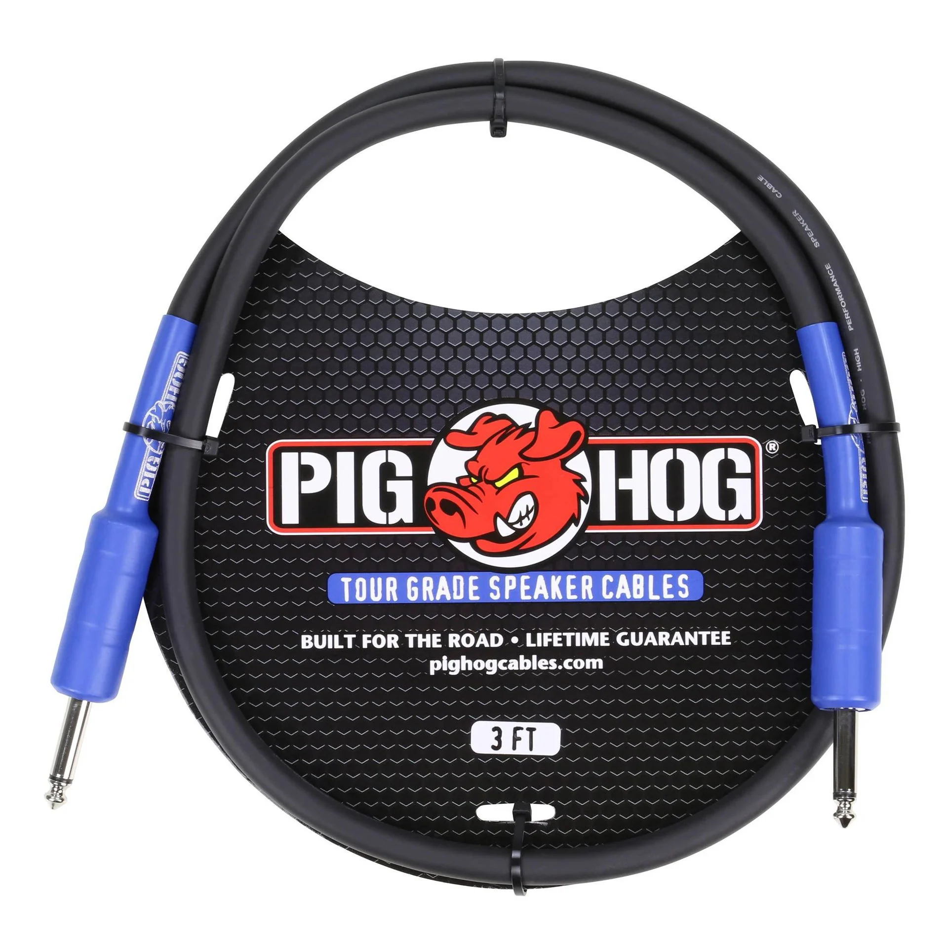 Pig Hog Speaker Cable - 3ft (14 gauge wire) - Image 2
