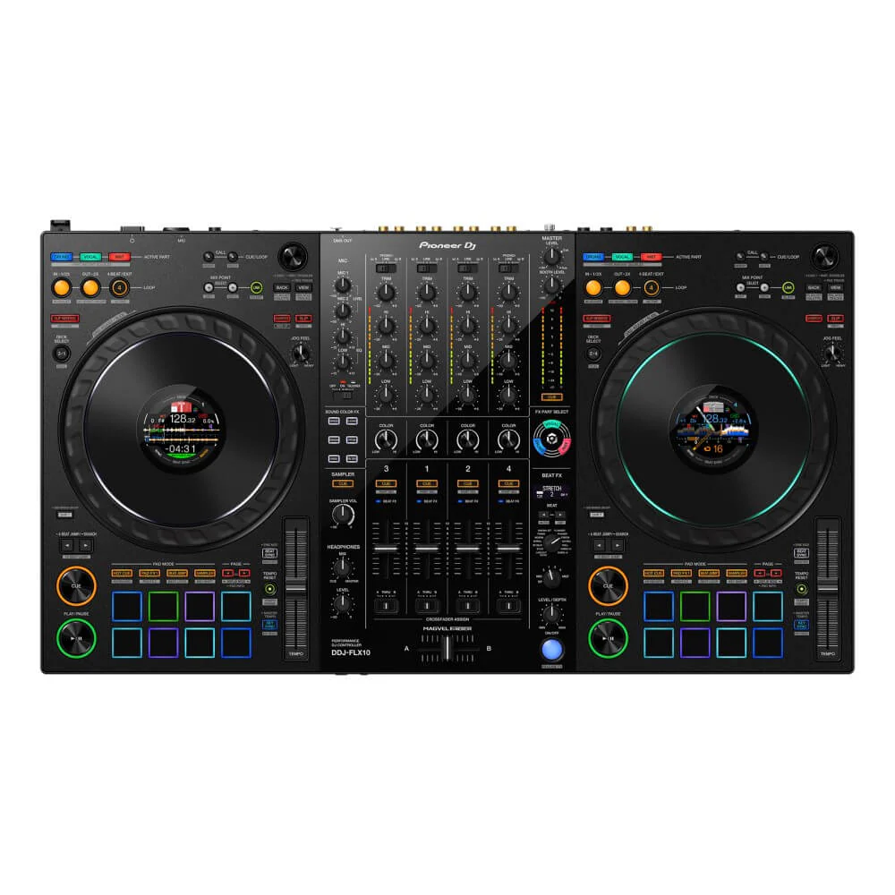 Pioneer DDJ-FLX10 4-Channel DJ Performance Controller for Rekordbox and Serato DJ Pro - Image 10