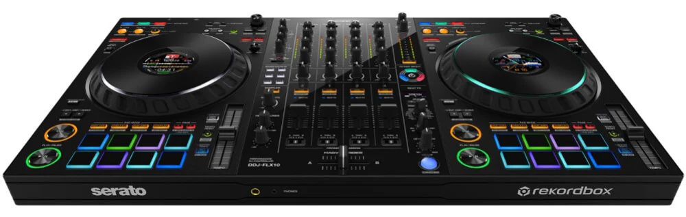 Pioneer DDJ-FLX10 4-Channel DJ Performance Controller for Rekordbox and Serato DJ Pro - Image 3