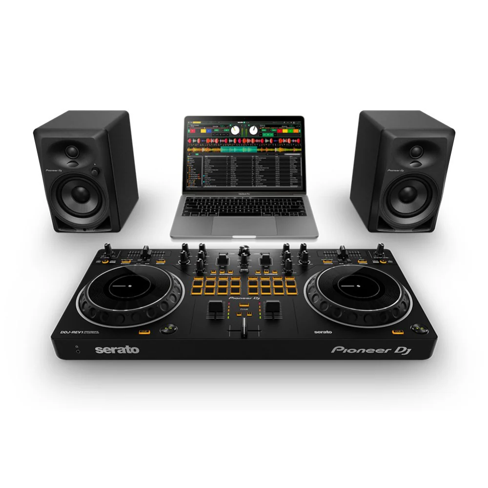 Pioneer DDJ-REV1 Scratch-style 2-channel DJ Controller in Black - Image 4