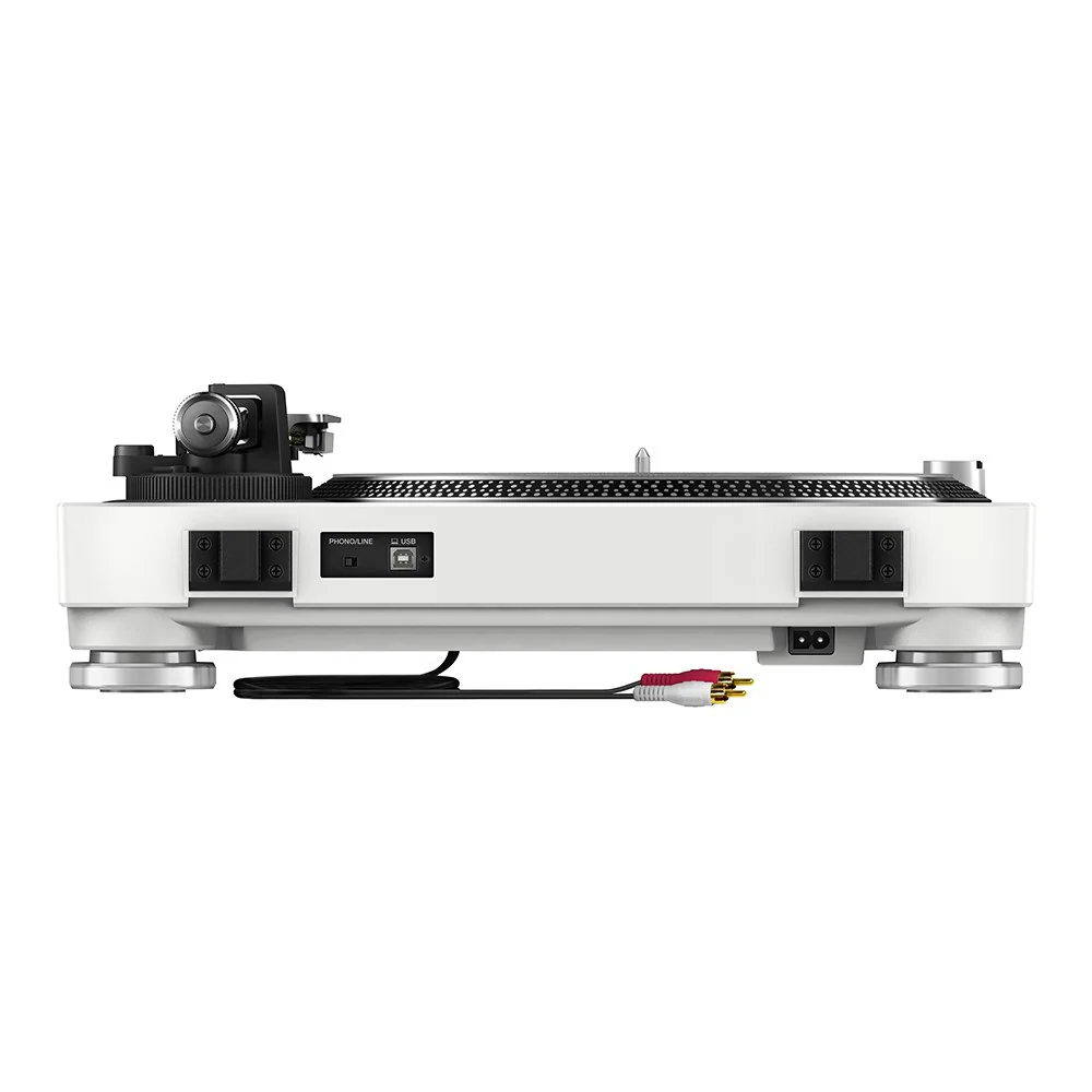 Pioneer PLX-500-WH High-torque Direct Drive Turntable in White - Image 4