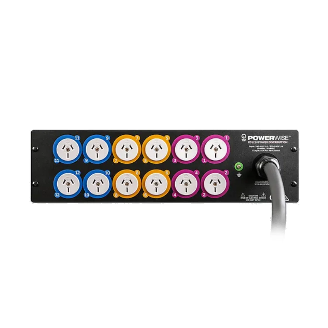 Powerwise 3 Phase 12 x 10A circuit - 3RU - Image 6
