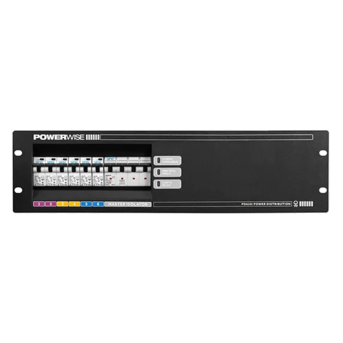 Powerwise 3 Phase 6 x 20A circuit - 3RU