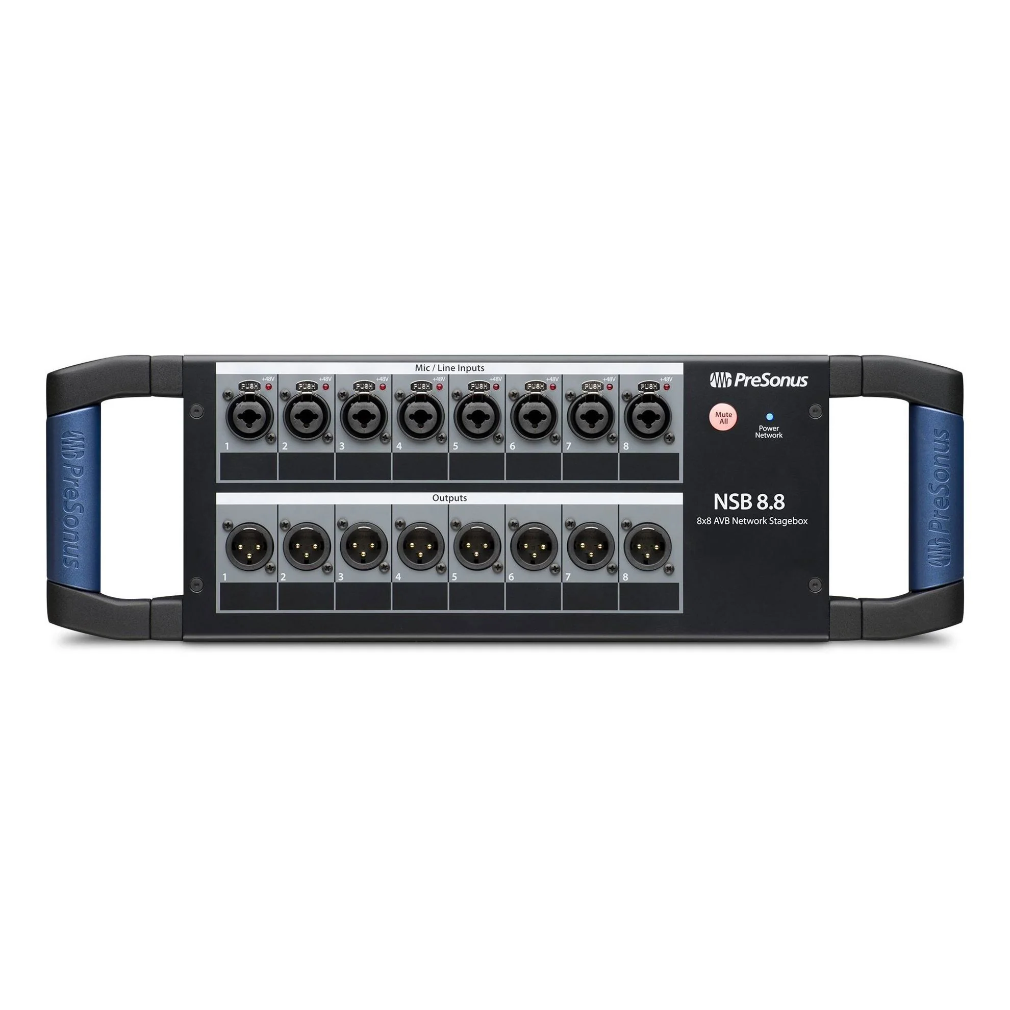 Presonus 8x8 Remote XLR Network Stage Box for SLIII Mixers - Image 6
