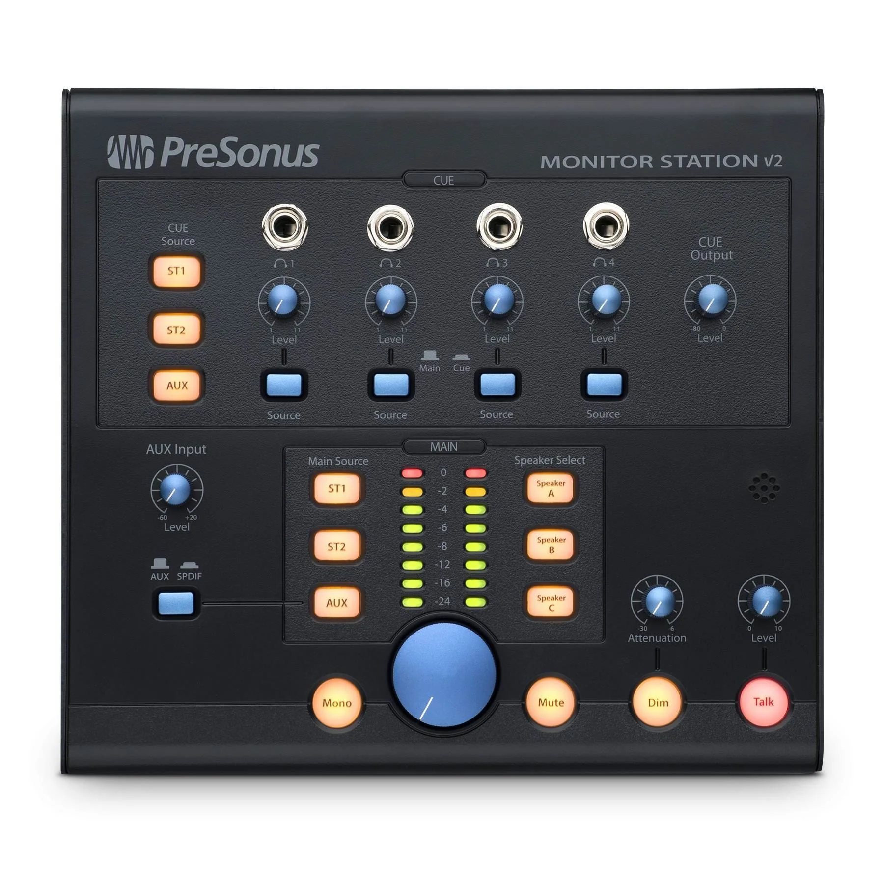 PreSonus Monitor Station 2 Desktop Studio Control Center - Image 5