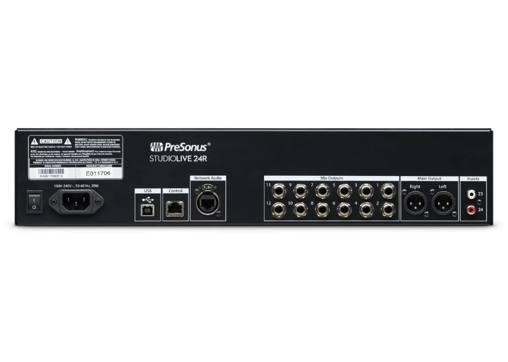 PreSonus SL24R StudioLive 24R Rack Mount Rack Mixer/Stage Box - Image 3