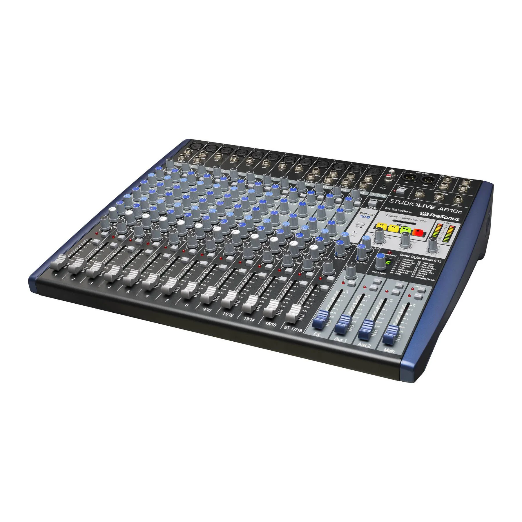 Presonus StudioLive AR16c 16-channel USB-C Audio Interface, Analog Mixer and SD Recorder - Image 4