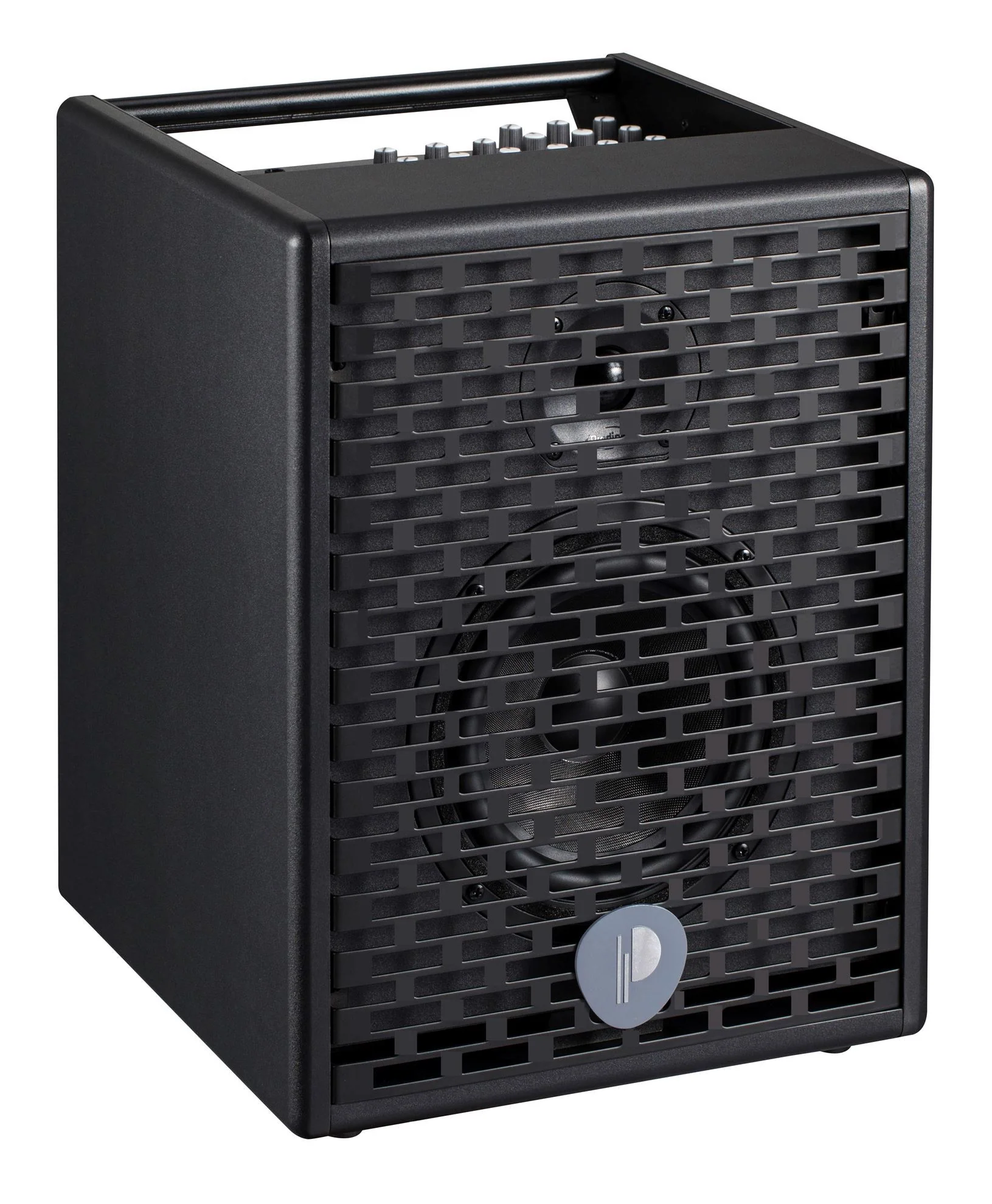 Prodipe Natural 6 Acoustic Guitar Amp with 3-Inputs & Effects in Black - Image 3