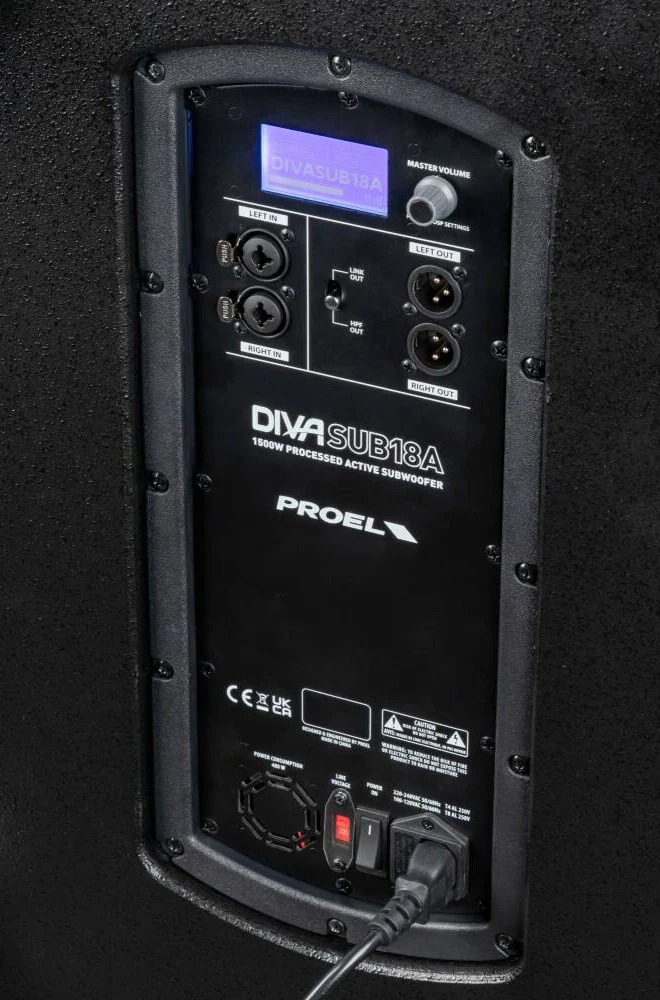 Proel DIVA SUB 18 A Powered 18? Subwoofer - Image 8