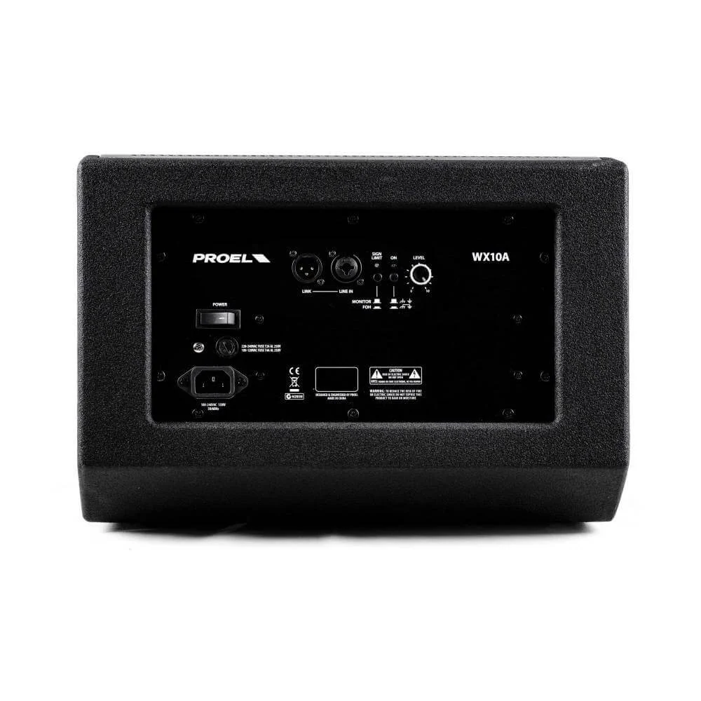 Proel WX10A Active 2-Way Coaxial 10 Stage Monitor Powered Speaker - Image 8