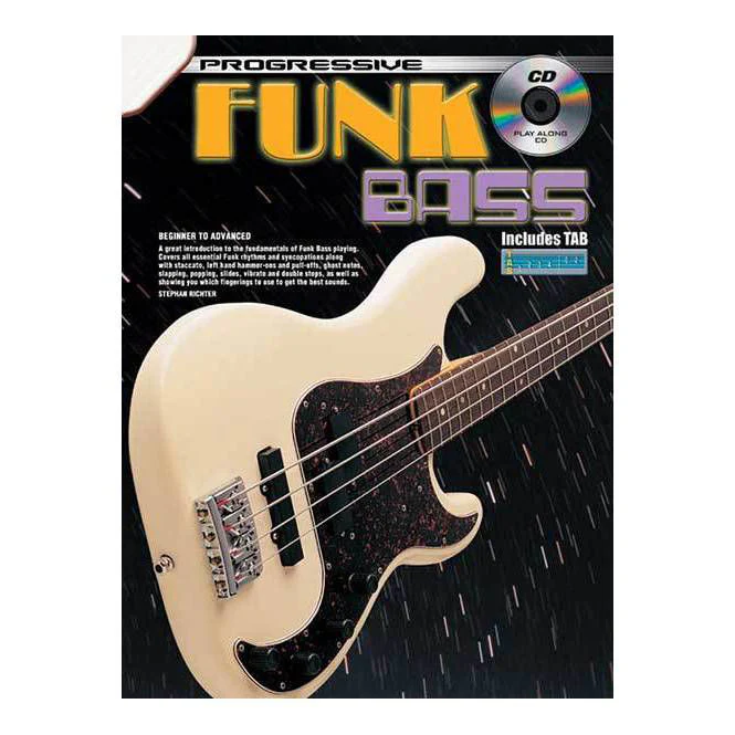Progressive KPFBCP Funk Bass Book & CD - 69179 - Image 2