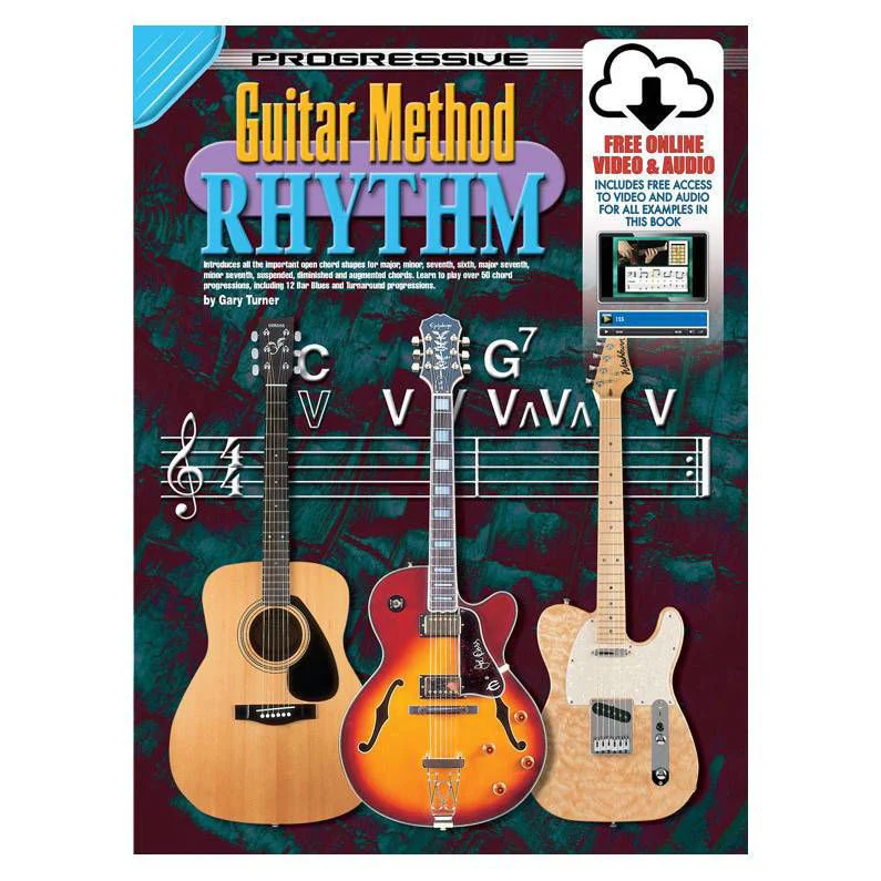 Progressive KPGMRX Guitar Method Rhythm Book & Online Media - 69069 - Image 2