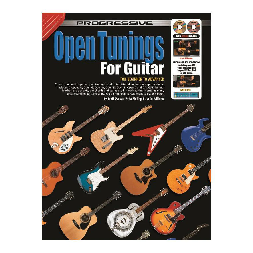Progressive KPGT Open Tunings For Guitar Book & CD/DVD - 11812 - Image 2