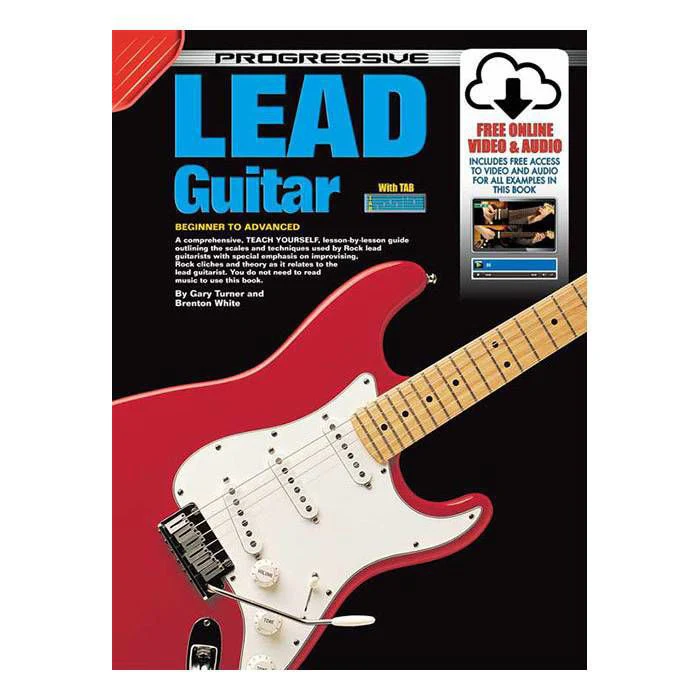 Progressive KPLX Lead Guitar Book & Online Media - 54046