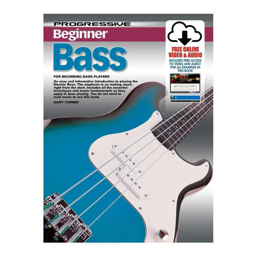 Progressive KPPBBX Beginner Bass Book & Online Media Link - 69164 - Image 2