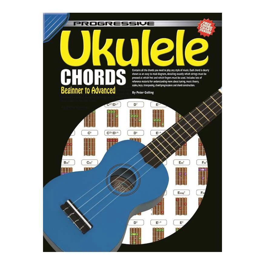 Progressive KPUCH Ukulele Chords Book - 15052 - Image 2
