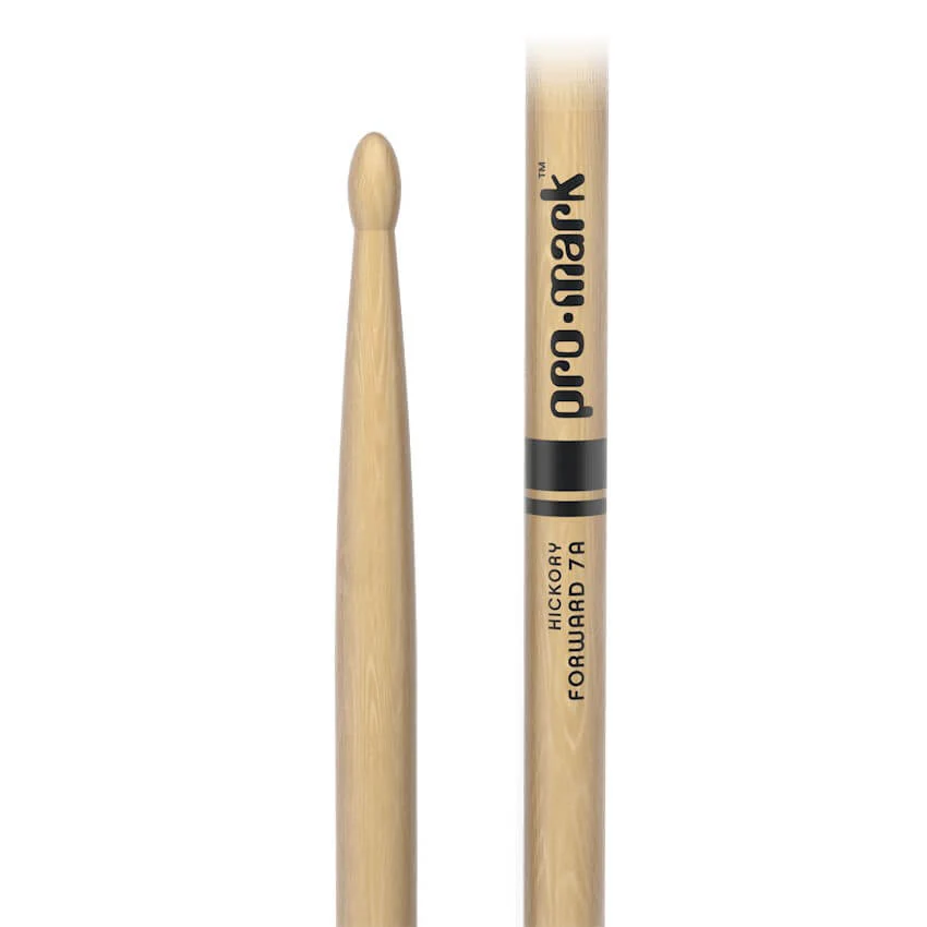 ProMark Forward 7A Lacquered Hickory Wood Tip Drumsticks - Image 2