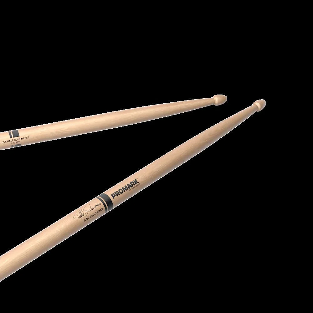 Promark SD330W Todd Sucherman Maple Wood Tip Drumsticks - Image 2