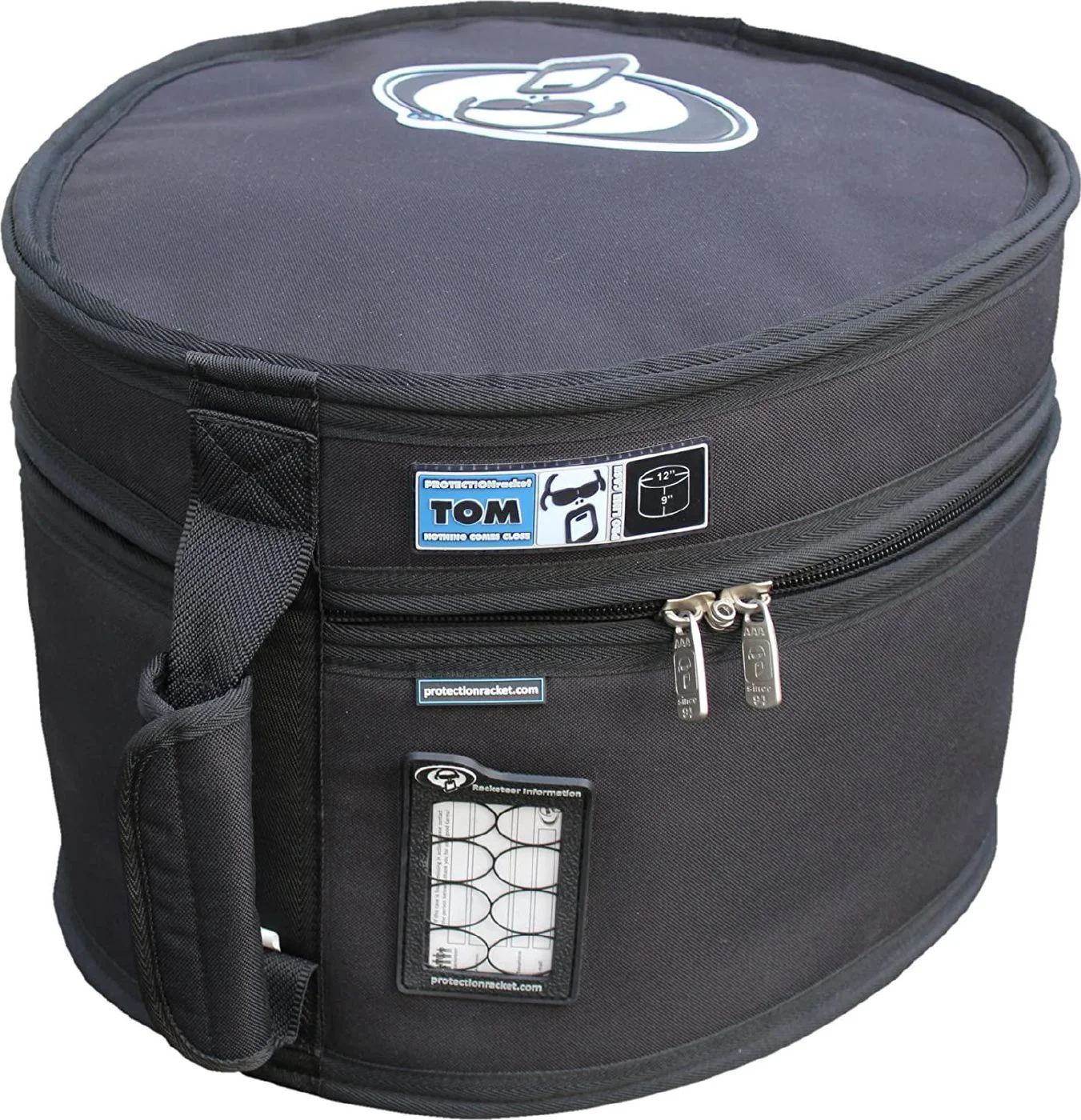 Protection Racket PR501210 Egg Shaped Standard Tom Drum Case - 12“ x 8” - Image 2