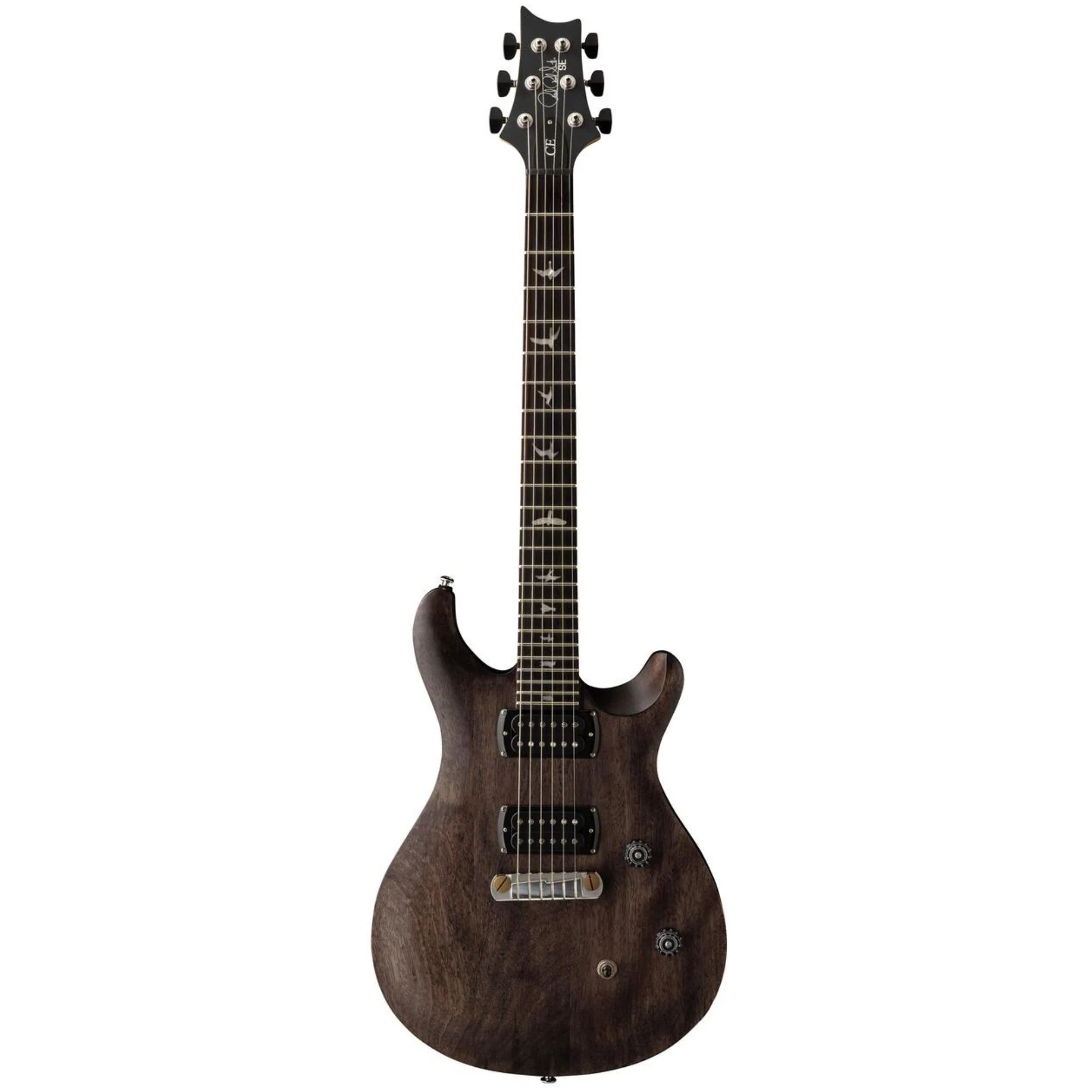 PRS SE CE24 Standard Satin Stoptail Electric Guitar - Charcoal