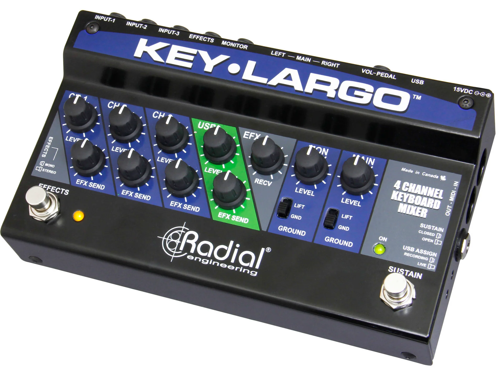 Radial Key-Largo Keyboard Mixer - Image 10