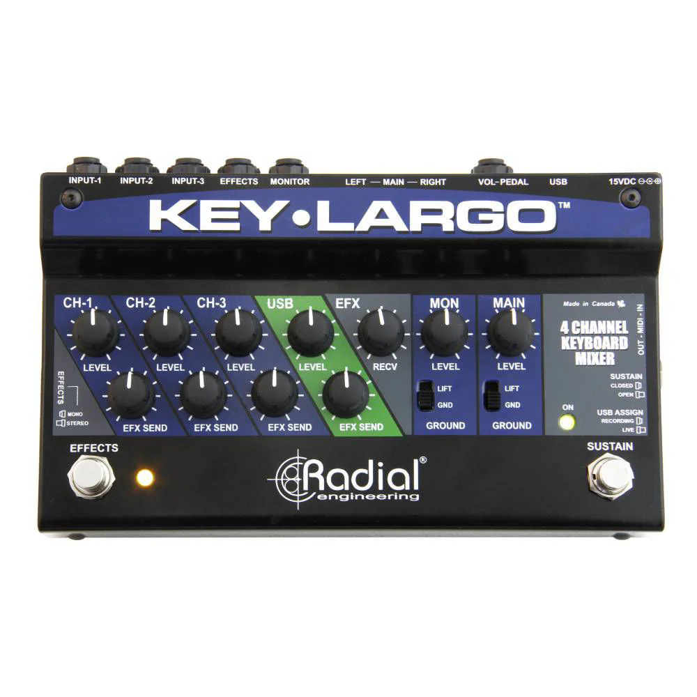 Radial Key-Largo Keyboard Mixer - Image 7