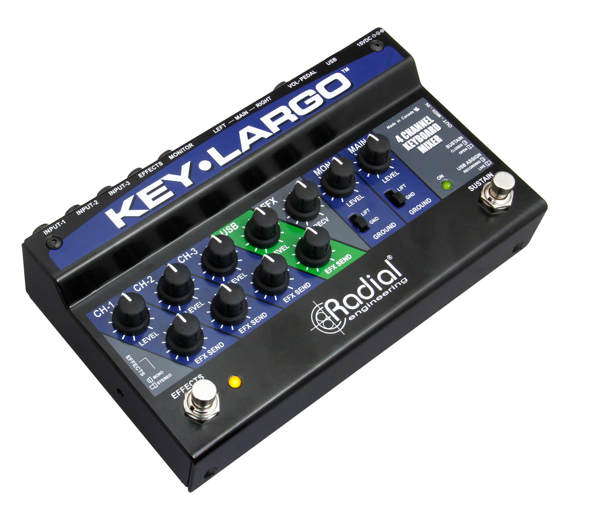 Radial Key-Largo Keyboard Mixer - Image 9
