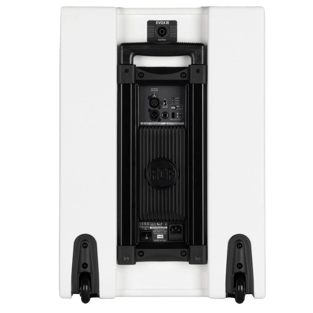 RCF EVOX12 Digital Active Speaker System 8x4‚Äú Drivers + 15‚Äù Sub - White - Image 4