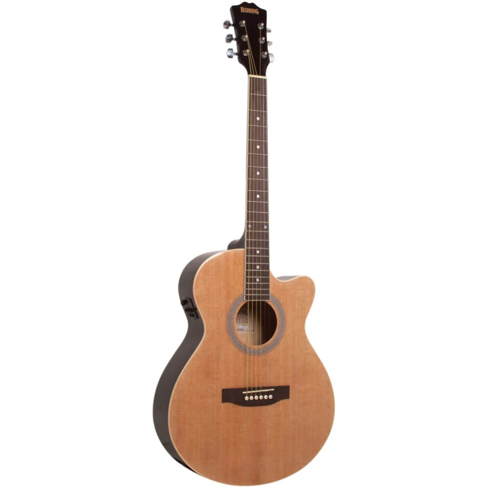 Redding RED51CE Grand Concert Cutaway Acoustic/Electric Guitar - Natural Gloss