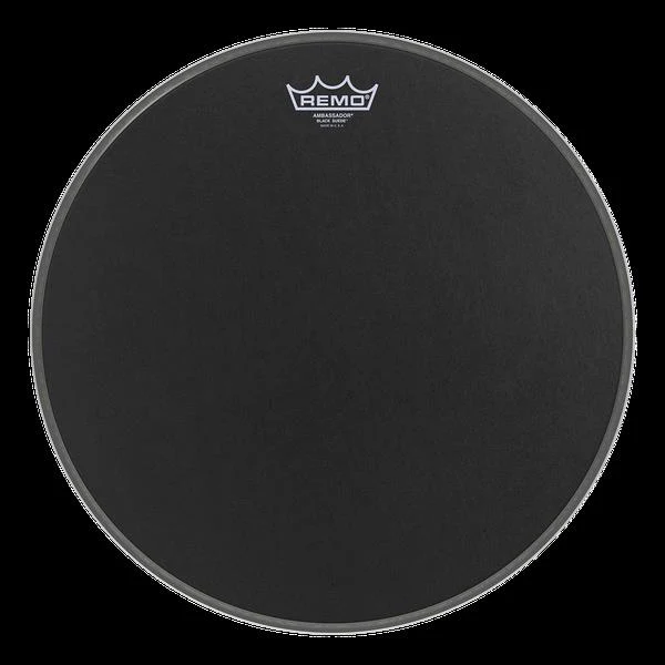 Remo Ambassador Black Suede 14 Inch Drumhead - Image 2