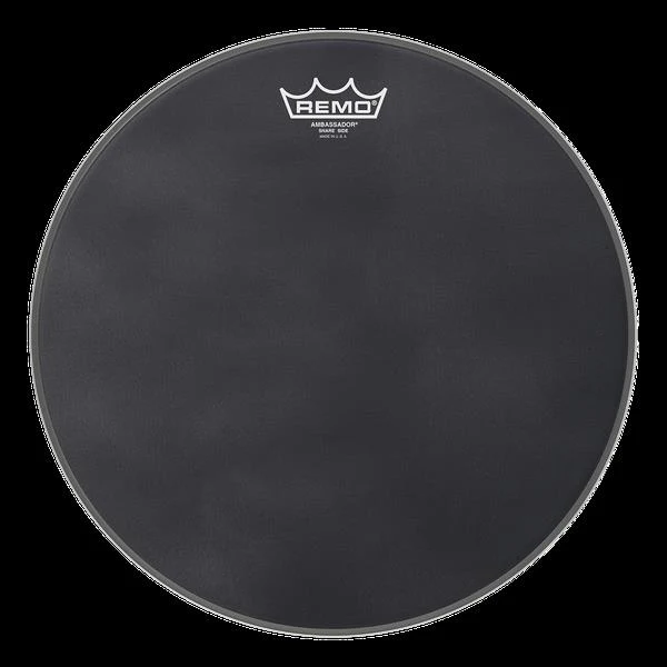 Remo Ambassador Black Suede Snare Side 13 Inch Drumhead - Image 2