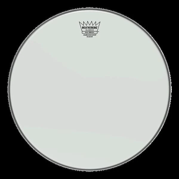 Remo Ambassador Clear Classic Fit Drumhead 12 Inch - Image 2