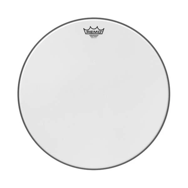 Remo BA-0818-WS Ambassador White Suede 18 Inch Drumhead