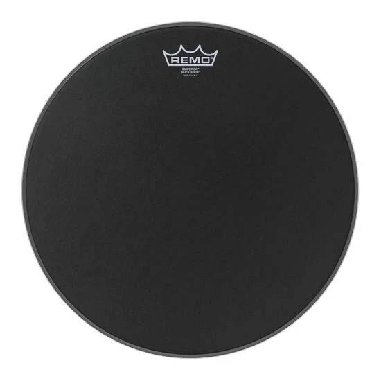Remo BE-0815-ES Emperor Black Suede 15 Inch Drumhead - Image 2