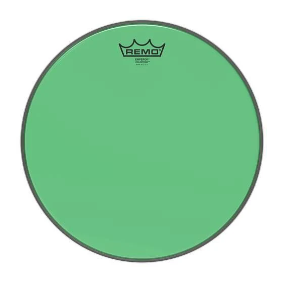 Remo Colortone Emperor 12in Drum Head in Green