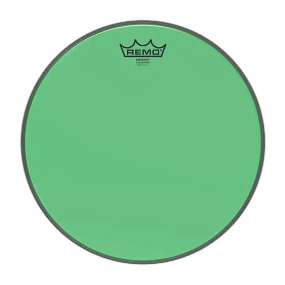 Remo Colortone Emperor 12in Drum Head in Green - Image 2