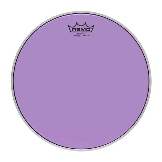 Remo Colortone Emperor 12in Drum Head in Purple - Image 2