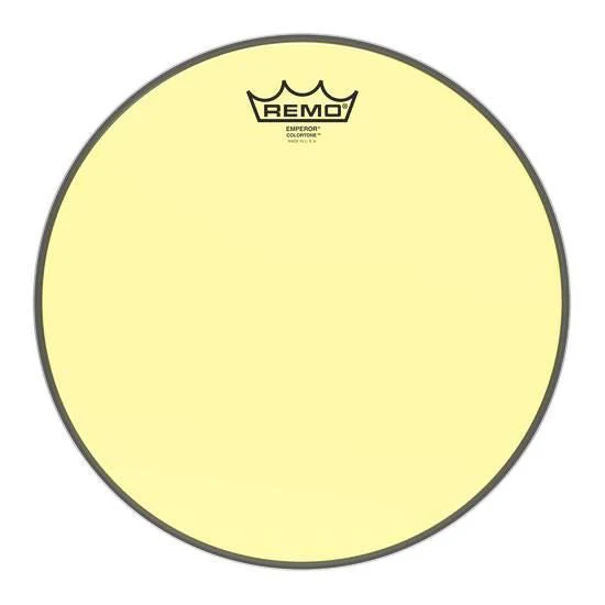Remo Colortone Emperor 13in Drum Head in Yellow