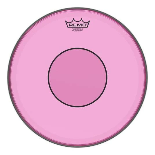 Remo Colortone P77 14in Drum Head in Pink - Image 3