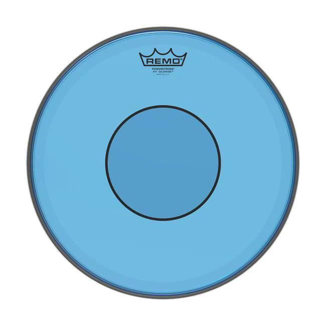 Remo Colortone P77 14in Drumhead in Blue - Image 2